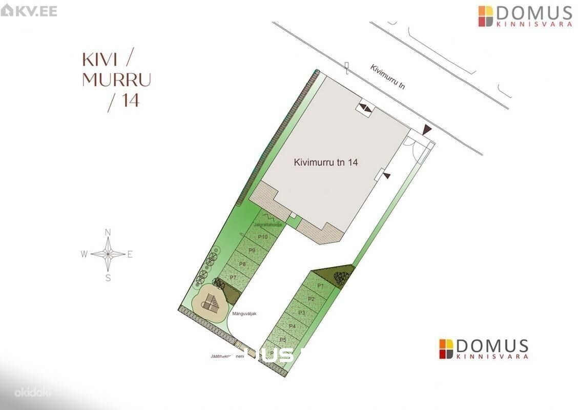 Tallinn, Kesklinna linnaosa, Kadriorg, Kivimurru tn 14