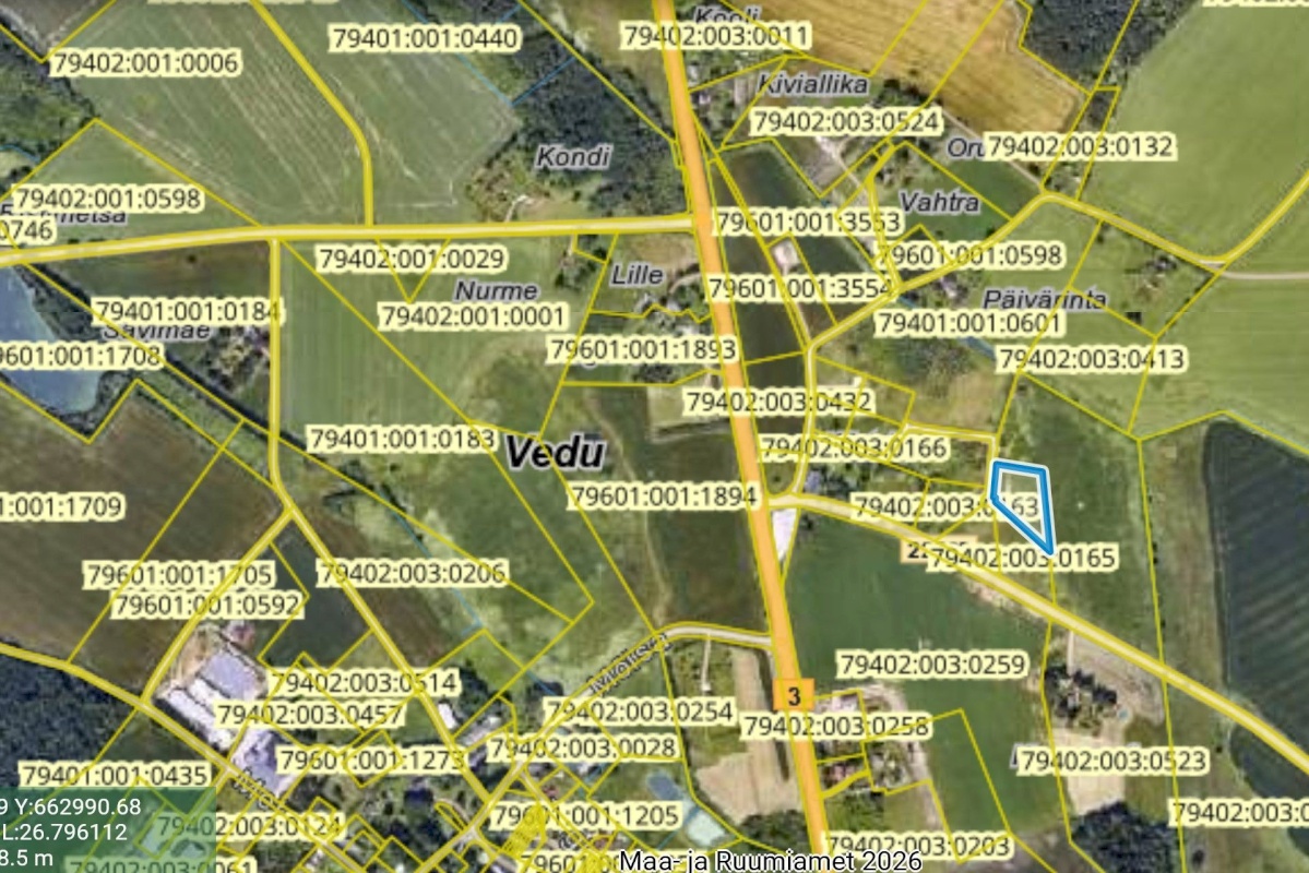Tartu vald, Vedu küla, Luige