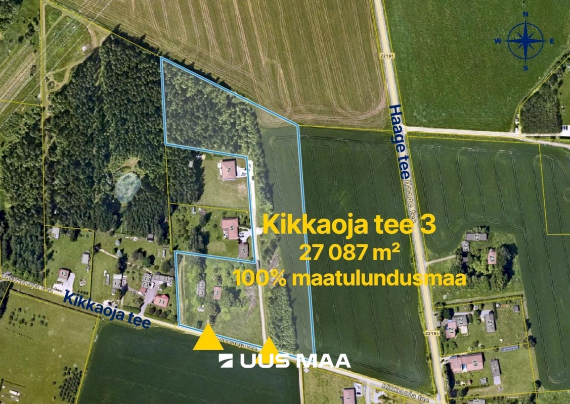 Kambja vald, Külitse alevik, Kikkaoja tee 3