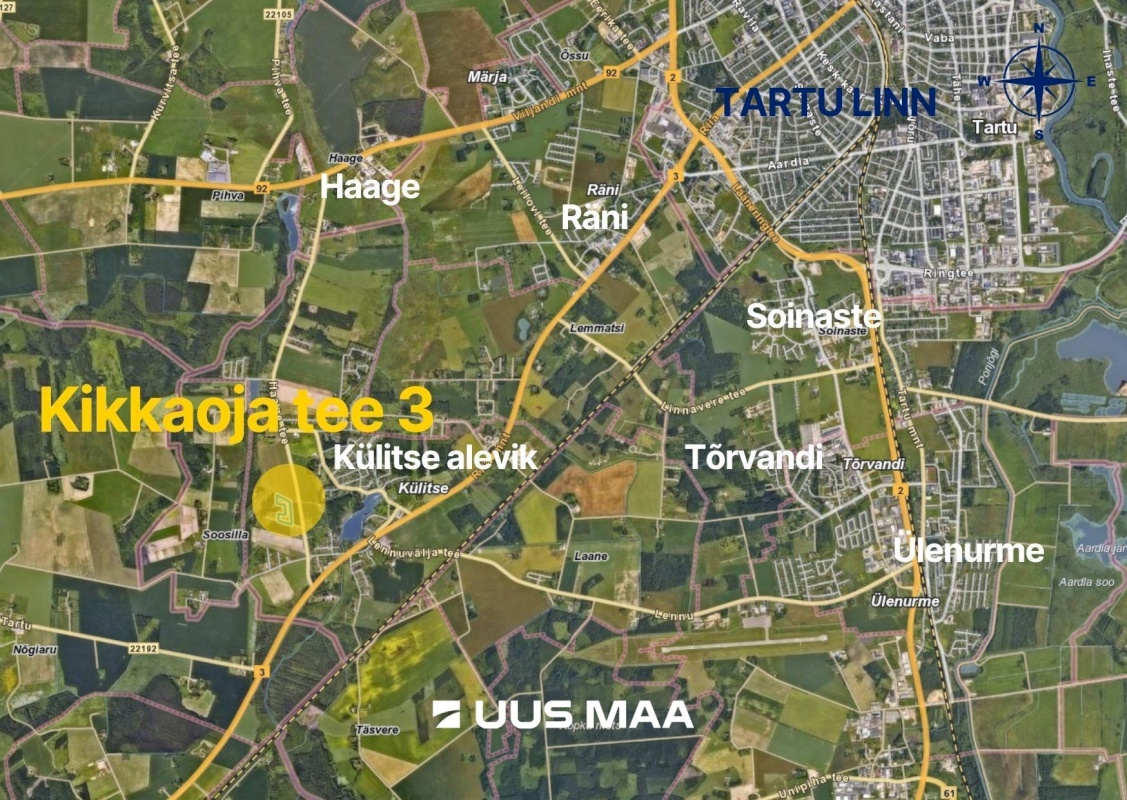 Kambja vald, Külitse alevik, Kikkaoja tee 3