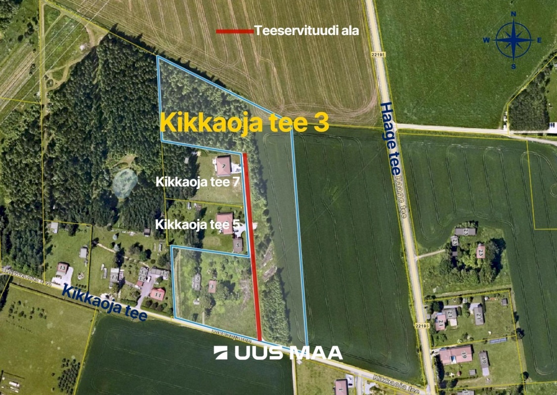 Kambja vald, Külitse alevik, Kikkaoja tee 3