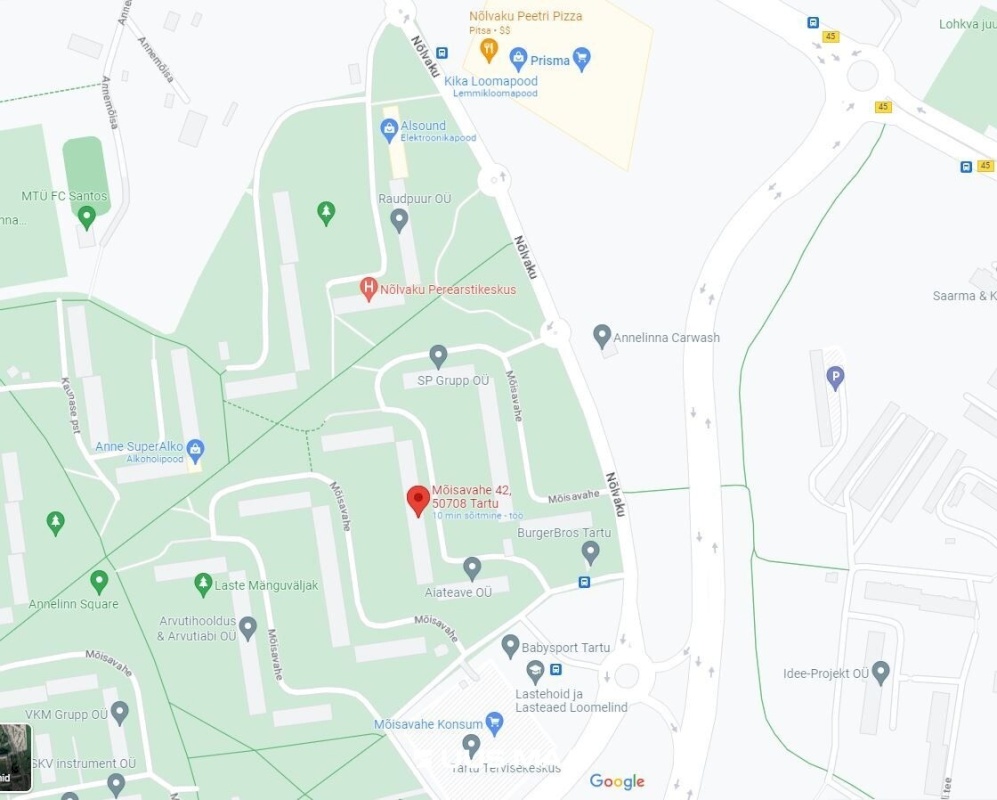 Tartu linn, Tartu linn, Annelinn, Mõisavahe tn 42
