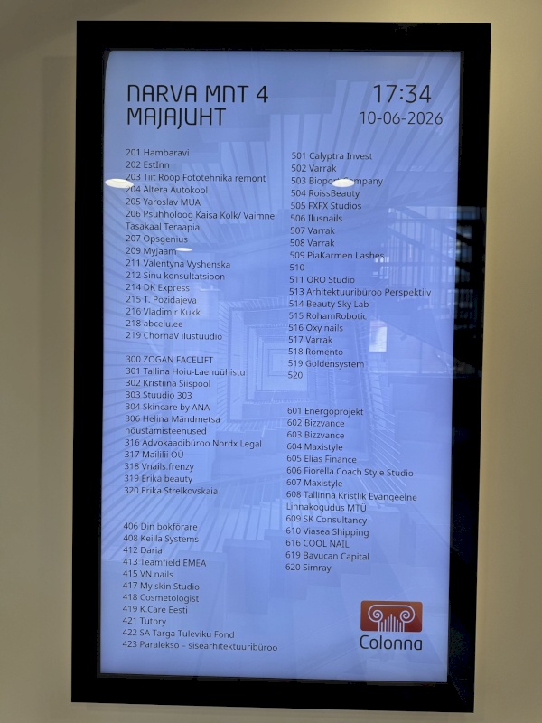 Tallinn, Kesklinna linnaosa, Südalinn, Narva mnt 4
