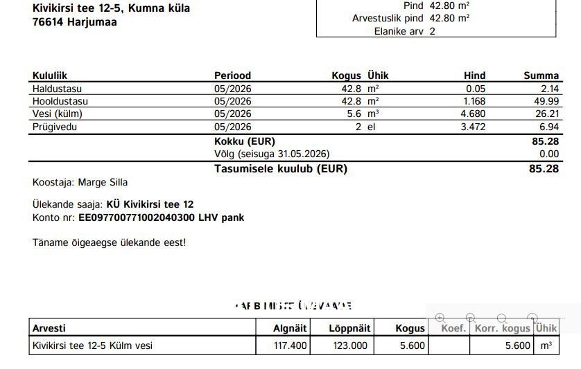 Harku vald, Kumna küla, Kivikirsi tee 12