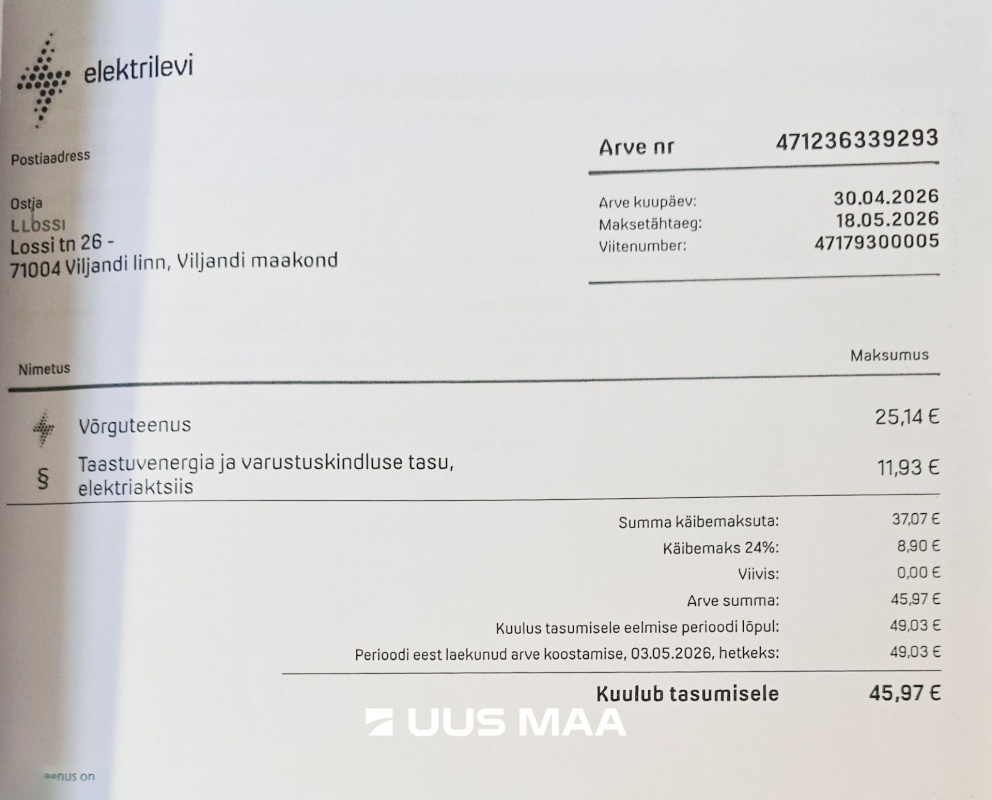 Viljandi linn, Vanalinn, Lossi tn 26