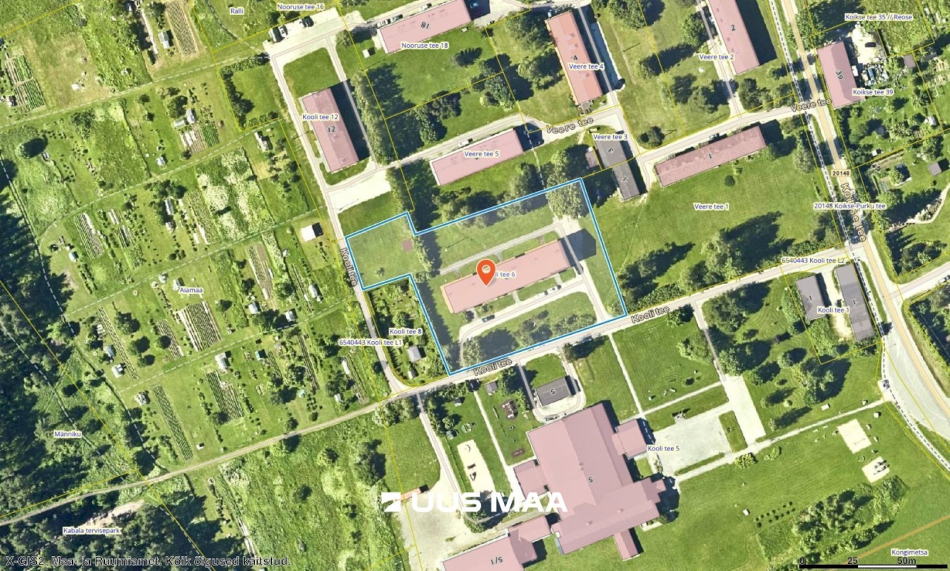 Rapla vald, Kabala küla, Kooli tee 6