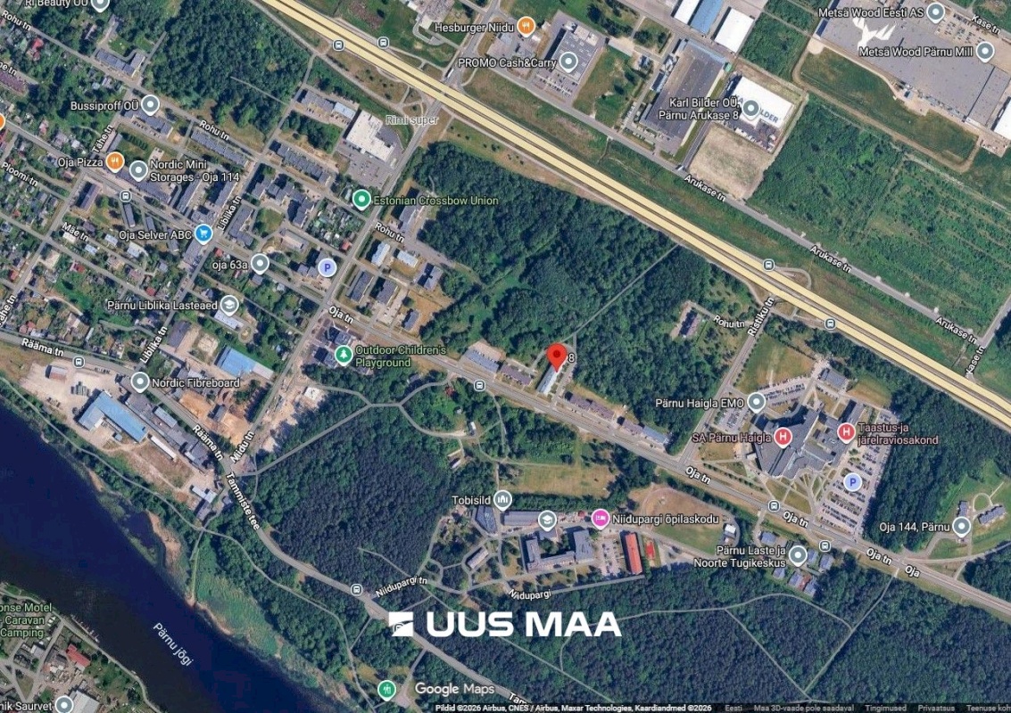Pärnu linn, Pärnu linn, Ülejõe, Pikanõmme tee 8