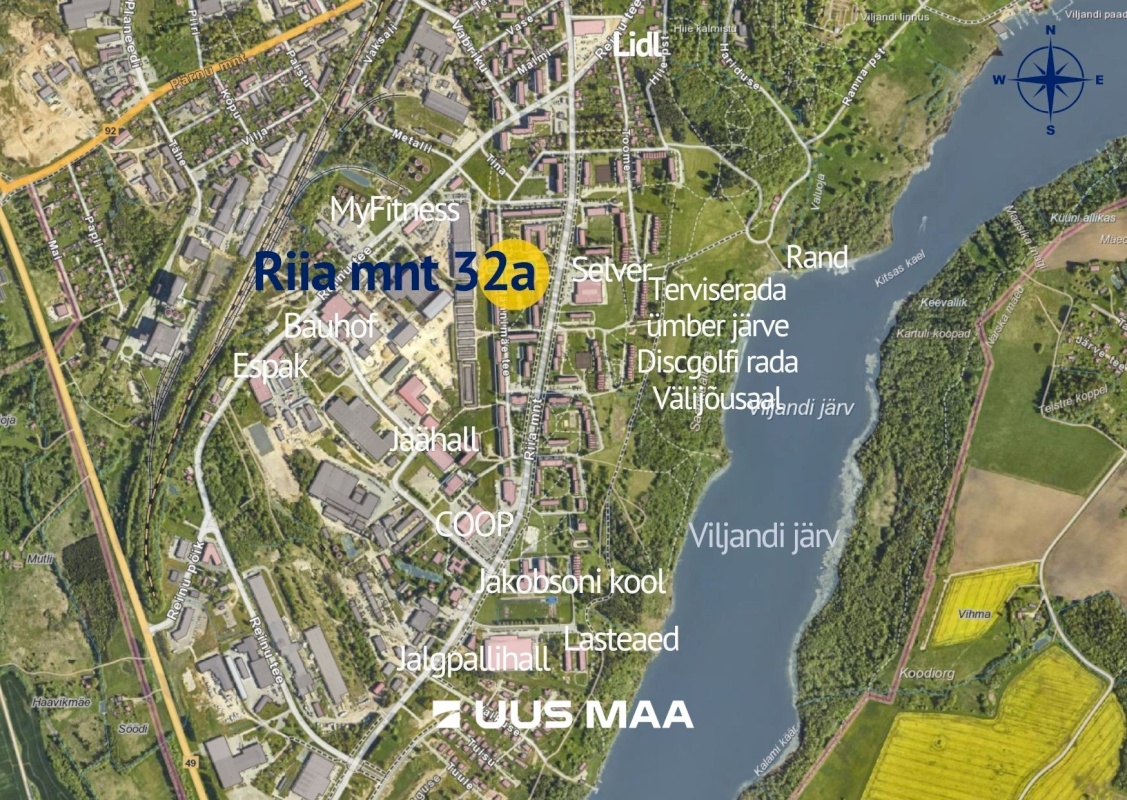Viljandi linn, Männimäe, Riia mnt 32a