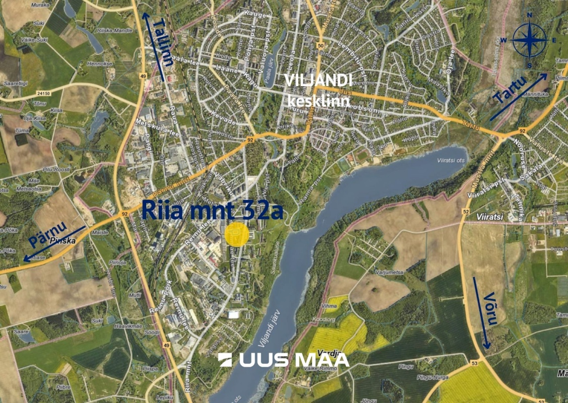 Viljandi linn, Männimäe, Riia mnt 32a