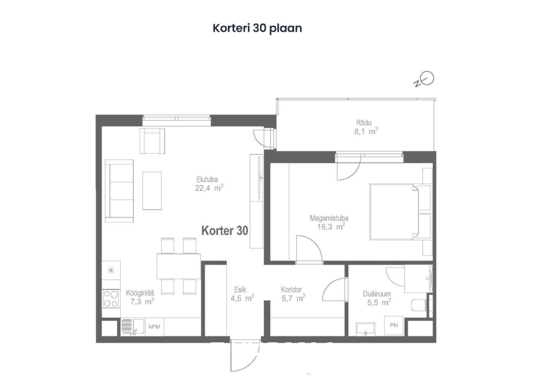 Tallinn, Kesklinna linnaosa, Kiisa tn 12-30