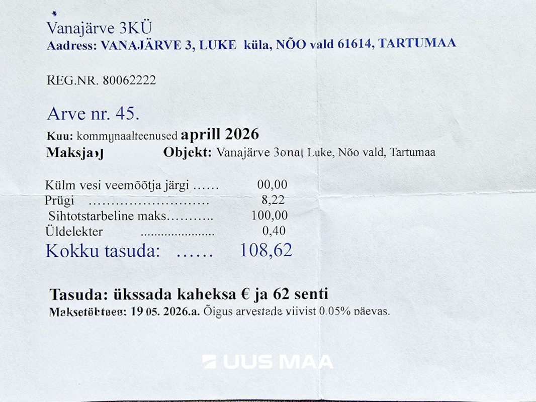 Nõo vald, Luke küla, Vanajärve tn 3
