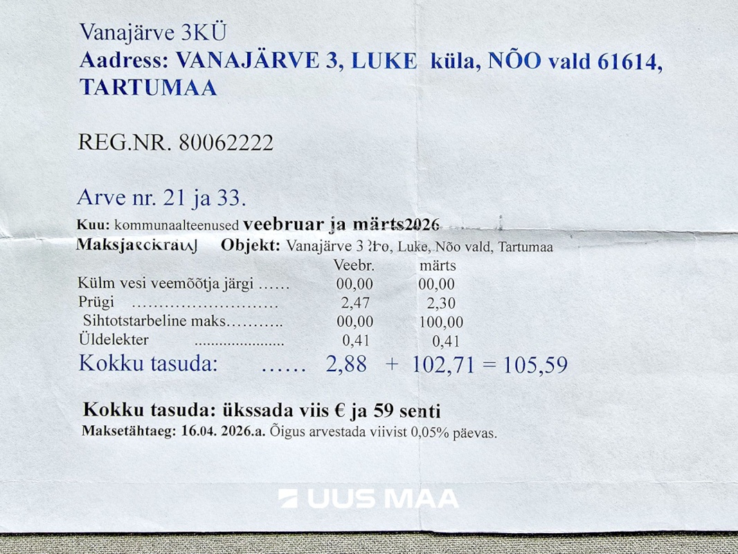 Nõo vald, Luke küla, Vanajärve tn 3