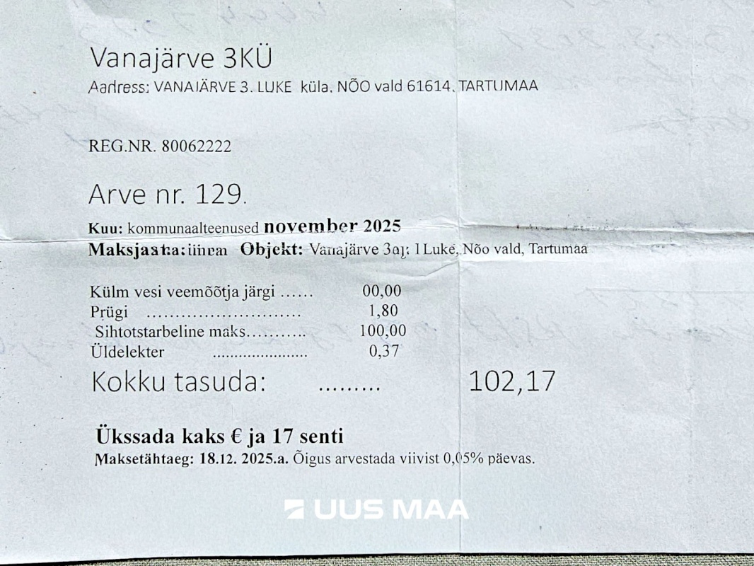 Nõo vald, Luke küla, Vanajärve tn 3