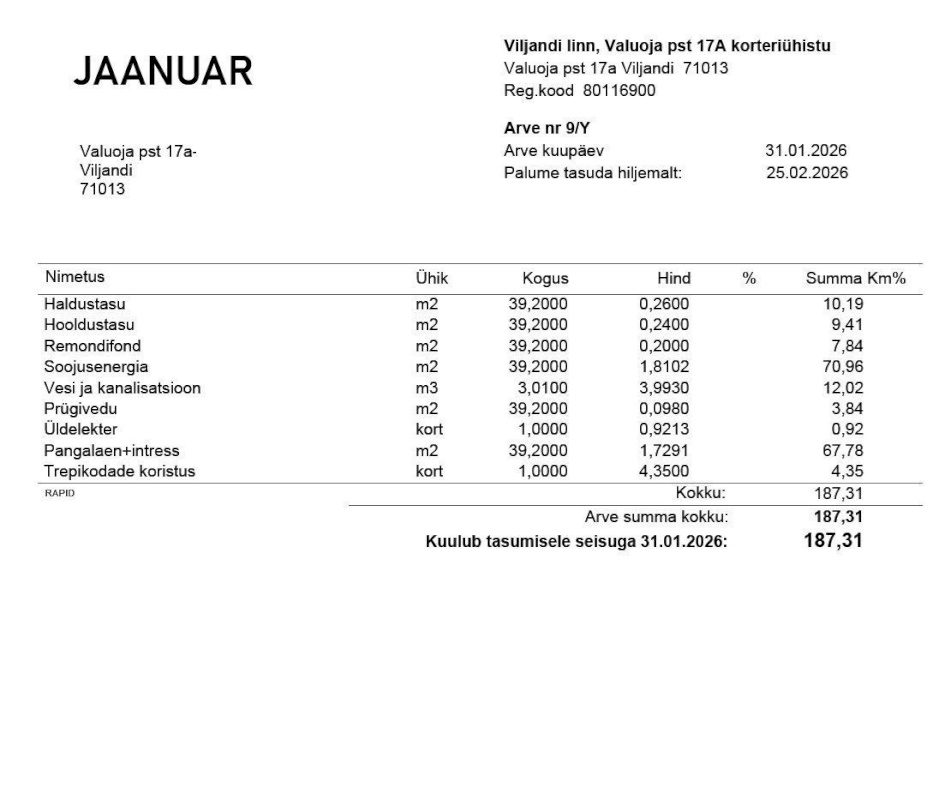 Viljandi linn, Paalalinn, Valuoja pst 17a