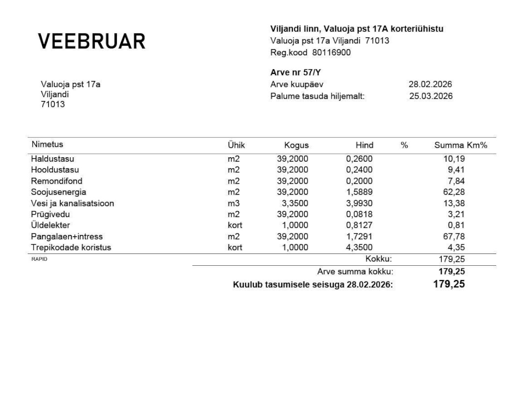 Viljandi linn, Paalalinn, Valuoja pst 17a