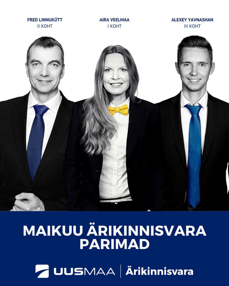 Maikuu parim ärikinnisvara - Uus Maa Kinnisvarabüroo