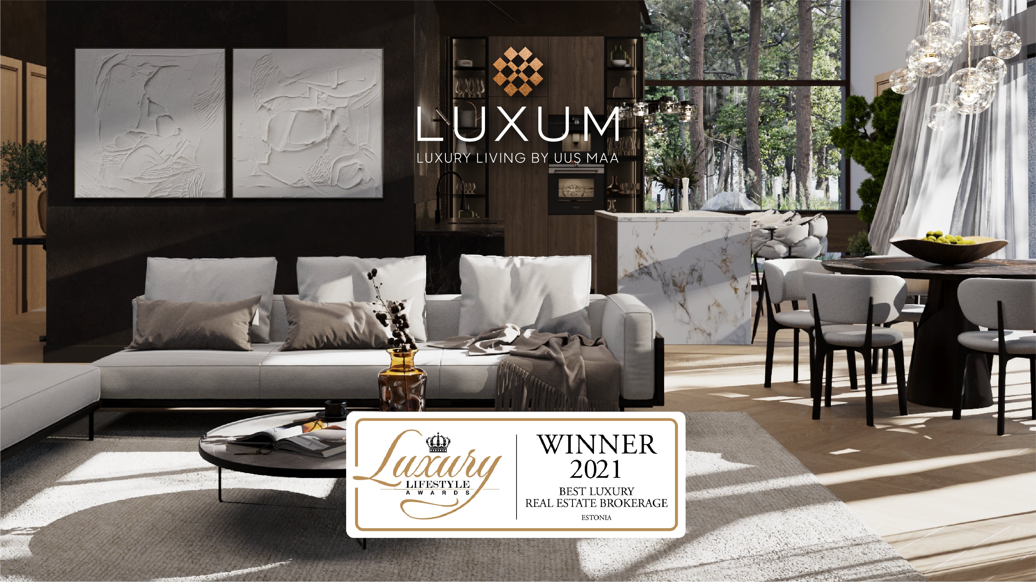 LUXUM by Uus Maa won the first prize at an international competition!